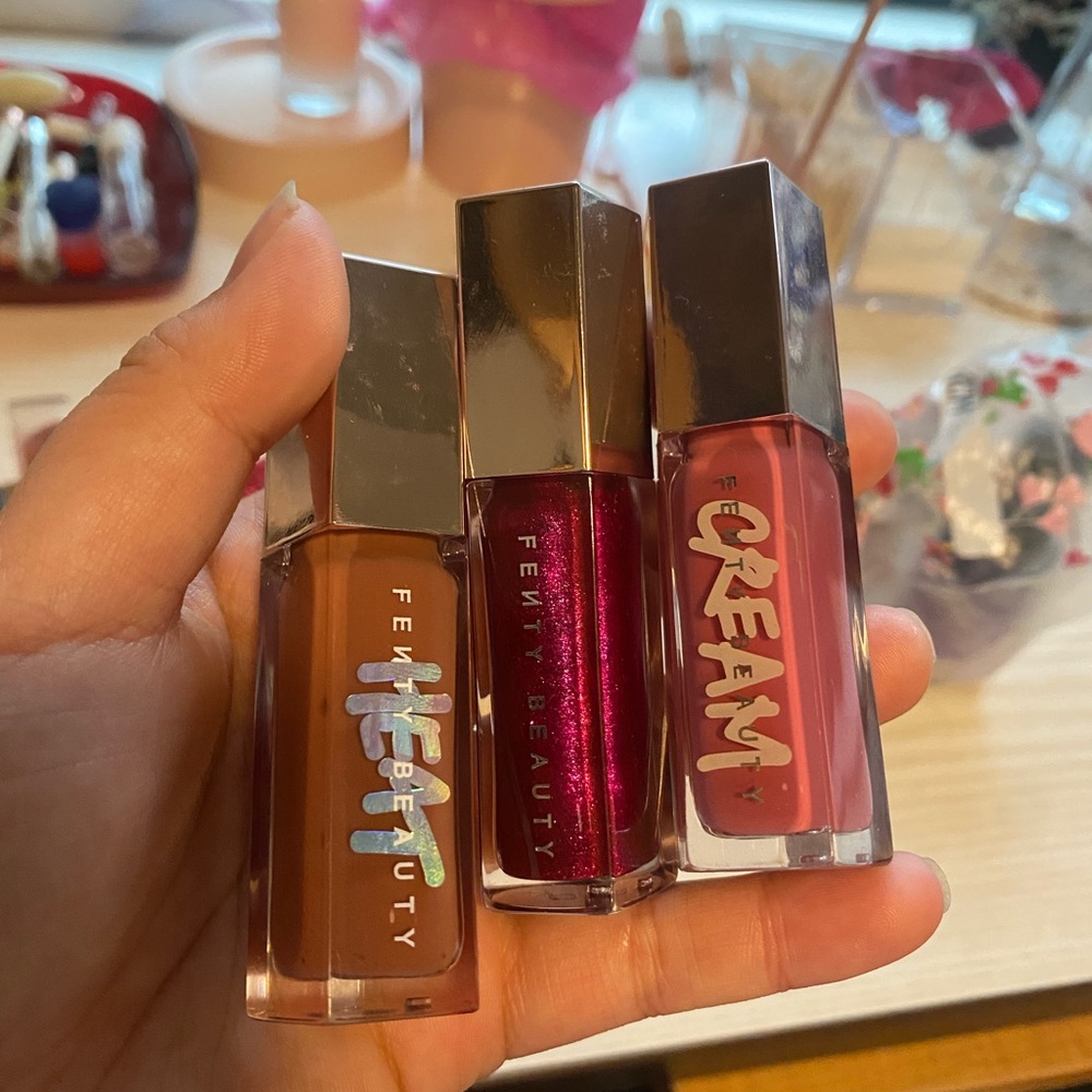 Fenty Glossy Posse Volume 5.0 Lip Gloss Bomb Trio